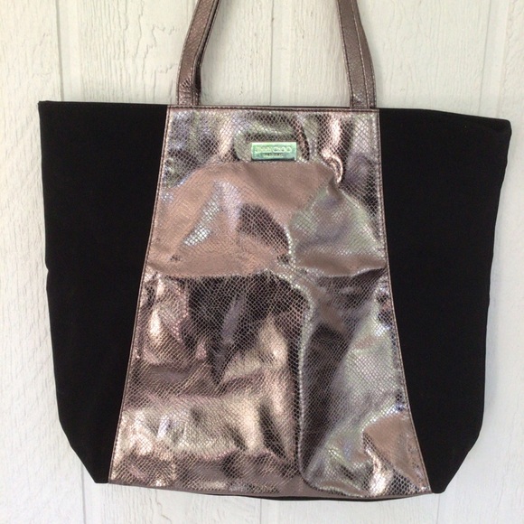 NWOT JIMMY CHOO PARFUMS BLACK TOTE BAG - Picture 2 of 8